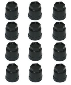 644135 85-96 wiel Lug moer dop - Zwart - Set van 20