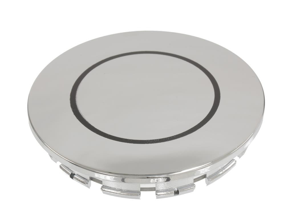 644141 91-96 Wiel centrum dop - Chrome Geen embleem