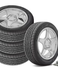 644338 1984-1987 C4 ZR1 stijl Staggered Fitment wiel & Band Set Chrome