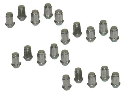 645206 00-19 Wheel Lug Noten - Set van 20 (For Factory Polished Or Chrome Wheels )