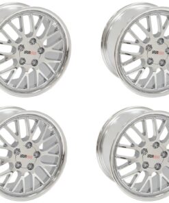 645208 1997-2004 cray manta chroom wielen - spiegellip 17" x 9"