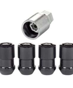 645428 1984-2019 McGard Locking Lug moer Kit (Zwart)