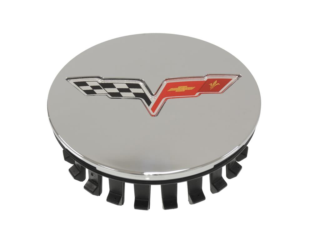 646014 08-13 Chrome wiel midden dop Z06 / ZR1 / Grand Sport / Spyder