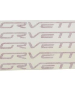 646073 05-13 Corvette Wheel Spokes Decals - Set van 4 stuks