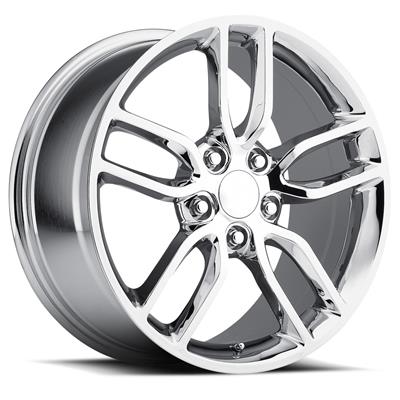646197 05-19 wiel - Chrome C7 Z51 19 X 10 - Offset +79