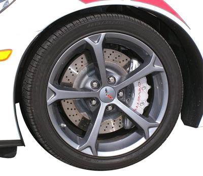 646230 2010-2013 19 X 12 achter Grand Sport Competition Gray wiel - origineel Offset +59