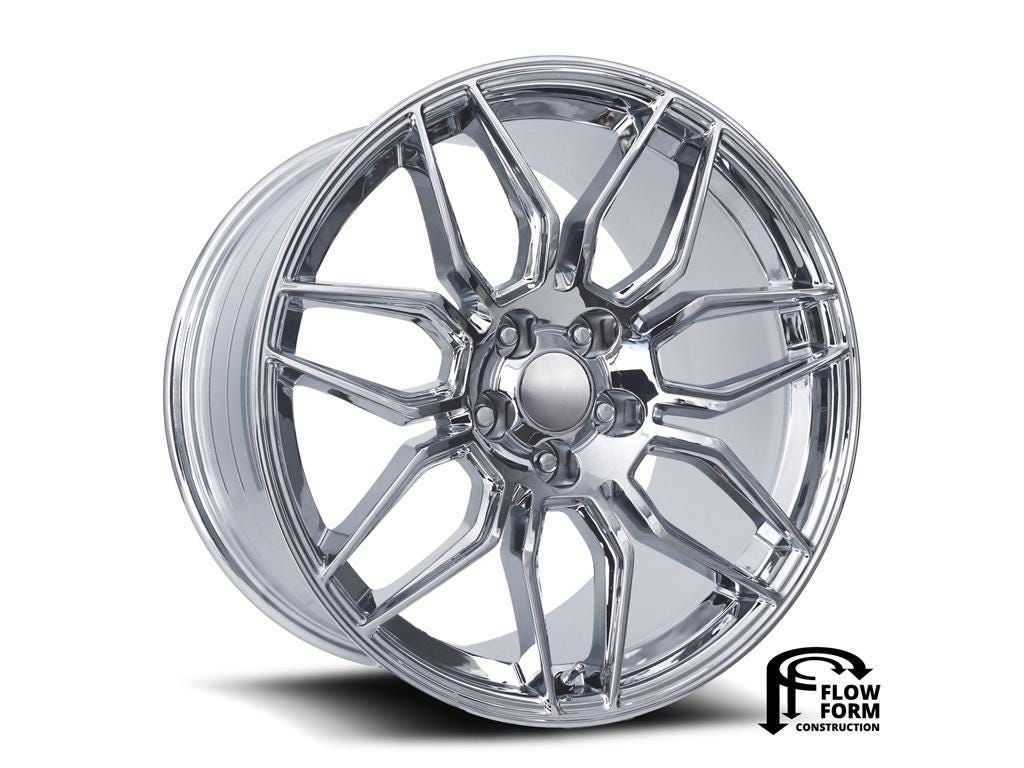 646309 2006-2019 wiel - Chrome C8 Z06 stijl 20 X 12 - Offset +59