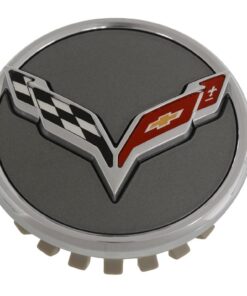 647101 14-19 Wheel Center Cap Gray w / C7 Logo