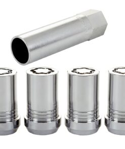 648152 2020-2024 C8 Corvette McGard Chrome Alloy wiel Lock set