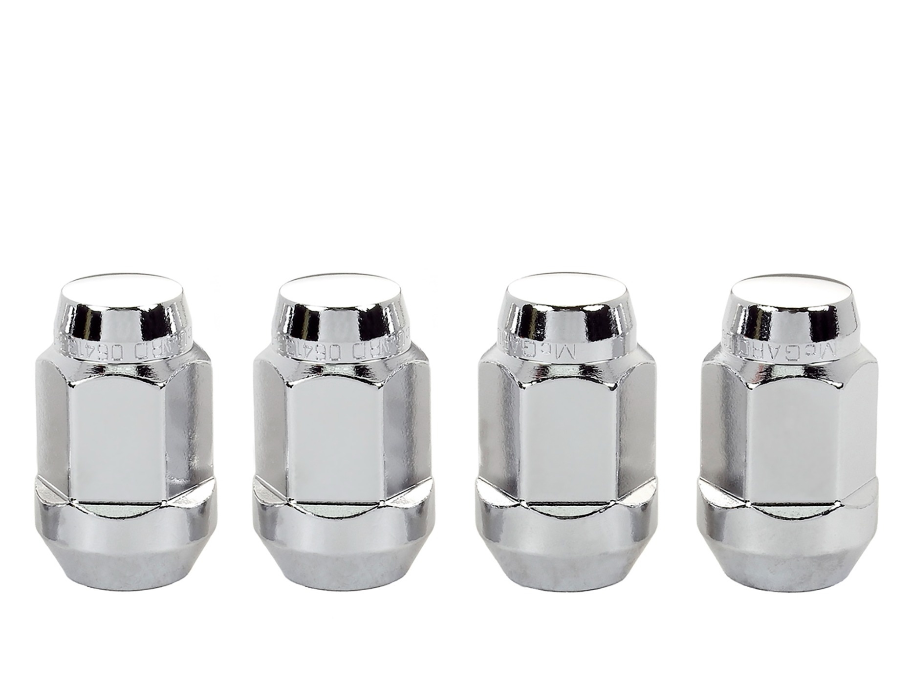 648156 2020-2024 C8 Corvette McGard Chrome Bulge stoel Lug Nut set