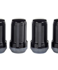 648159 2020-2024 C8 Corvette McGard zwart Spline Drive Lug Nut set