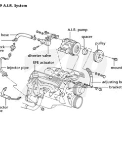 322107 66-74 327/350 Exhaust Manifold A.I.R. (Smog) Injector Tubes