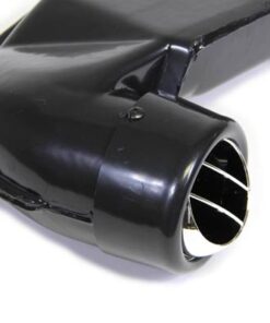 Alternative view of 452143 67 LH AC Duct w/Chrome Ball