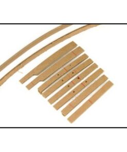 132238 63-67 Convertible Top Tack Strip - Origineel kartonmateriaal