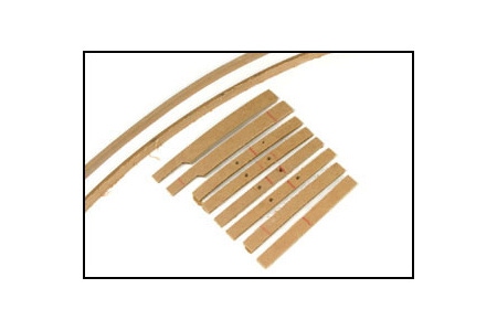 132238 63-67 Convertible Top Tack Strip - Origineel kartonmateriaal