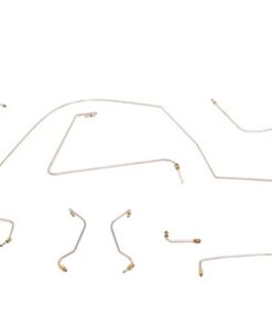 192206 63-64 Brake Line Set - STD (Stainless)