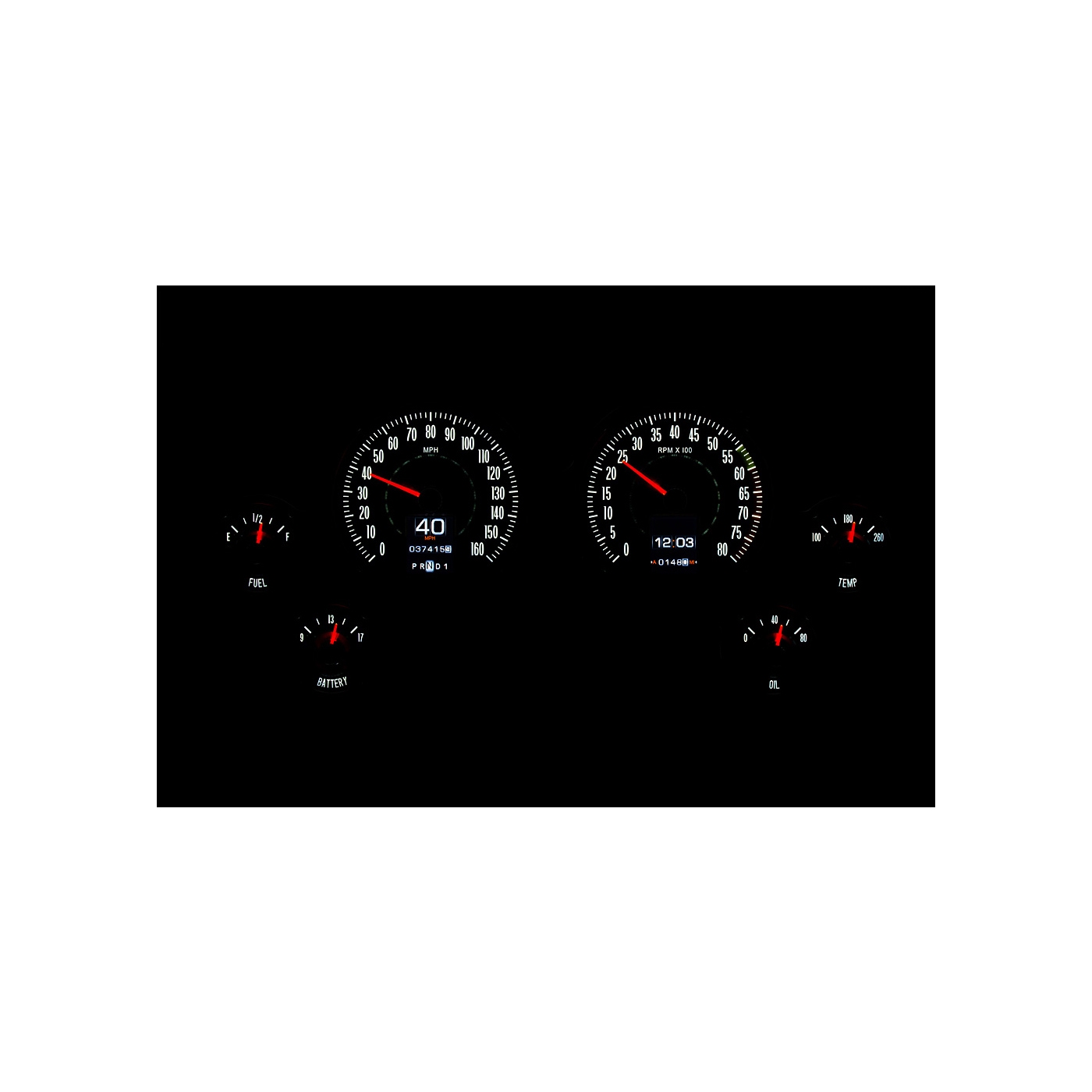 392416 63 Dakota Digital RTX-meterclusterpakket - Afbeelding 5
