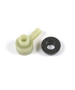 Alternative view of 192165 64-82 Power Brake Booster Vacuum Hose Fitting & Grommet