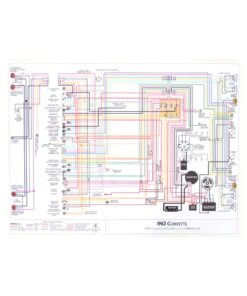 662115-66 Bedradingsschema in 66 kleuren (11 x 17)
