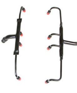 Alternative view of 322107 66-74 327/350 Exhaust Manifold A.I.R. (Smog) Injector Tubes