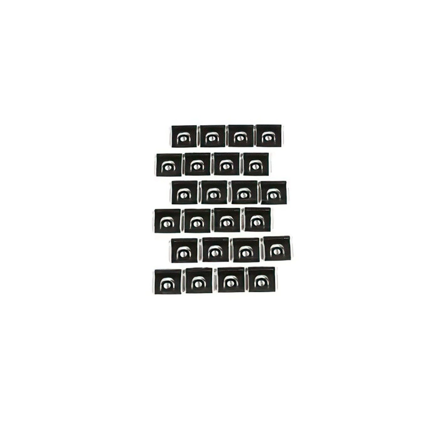 332410 64-67 Coupe achterruitlijstclipset - Afbeelding 2