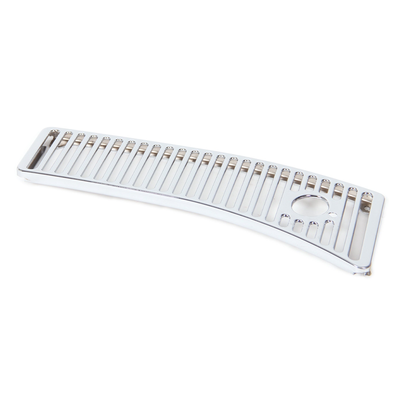 652048L 63-67 Windshield Wiper Vent Grill (Chrome) - links - Afbeelding 3