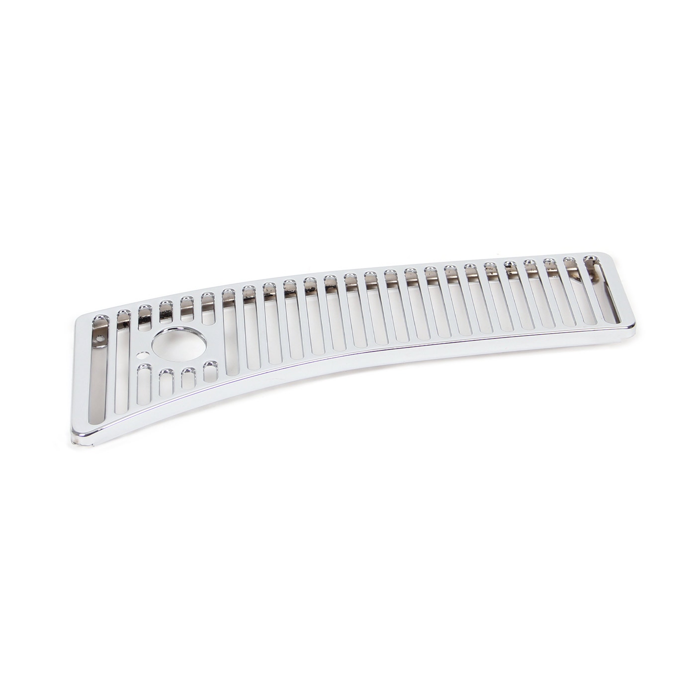 652048L 63-67 Windshield Wiper Vent Grill (Chrome) - links - Afbeelding 4