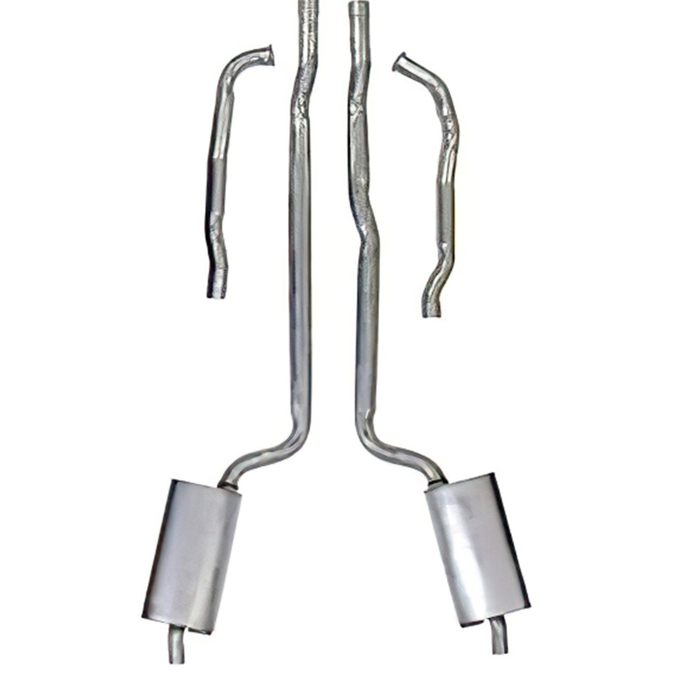 322630 63 327 basis- of automatisch 2 inch gelast uitlaatsysteem