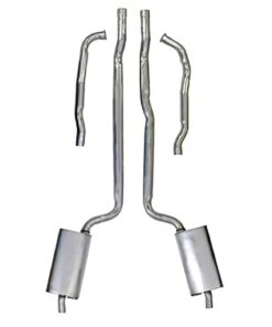 322637 64-67 327 basis- of automatisch 2 inch gelast uitlaatsysteem