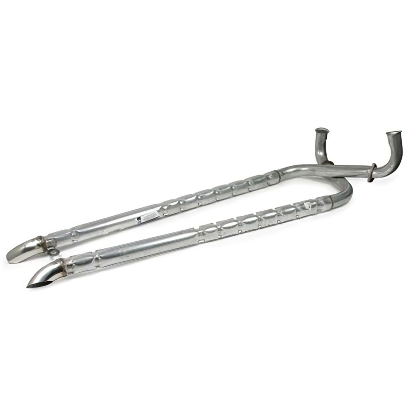 322096 63-67 327 2 inch zij-uitlaatdempers (koolstofstaal met origineel geluid) - Afbeelding 4