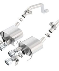 327007 14-19 Borla Stype Muffler NPP Rolled Tip