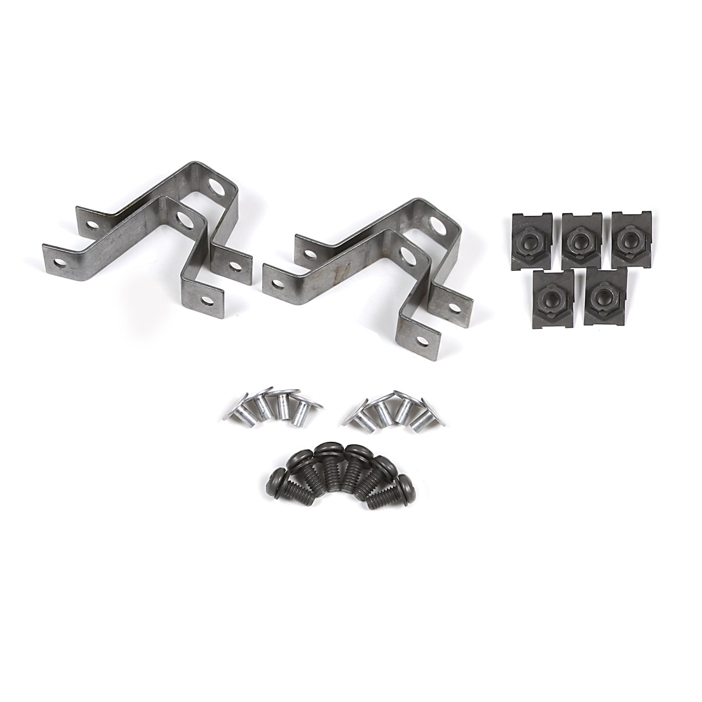 422110 65-67 Grill Mount Body Brackets & Hardware Set