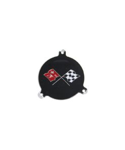 642214 65-66 Hubcap Spinner Emblem Insert (White Upper Corner)
