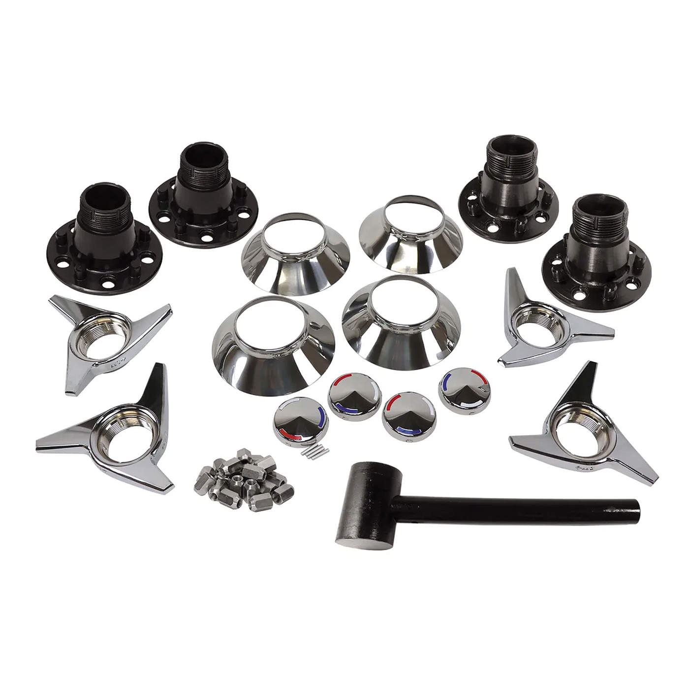 642092 63-64 Knock-Off wielset (replica) en bandenpakket (selecteer bandentoepassing) - H-159.670BF1W - Afbeelding 2