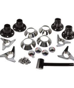 Alternative view of 642004-66 66 Knock-Off wielset (replica) en bandenpakket (selecteer bandentoepassing) - H-161.205BFRGL
