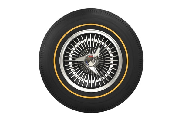 642115 65-66 775-15 BF Goodrich-band - Goldline - Afbeelding 3