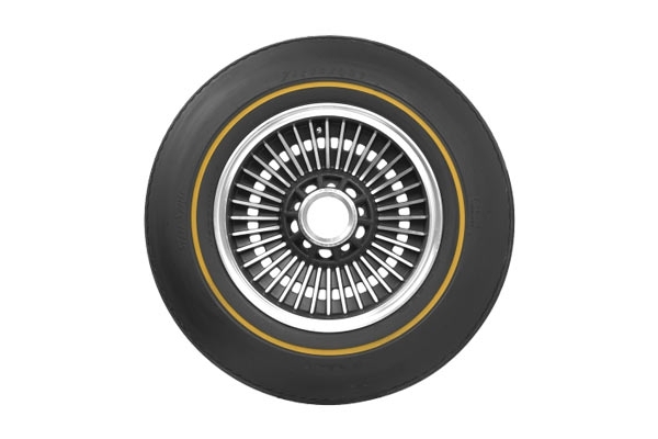 642120 65-66 775-15 Firestone Tire - Goldline - Afbeelding 3