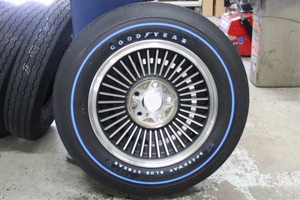 642033 65-67 775-15 Goodyear Speedway Blue Streak-band - Afbeelding 4