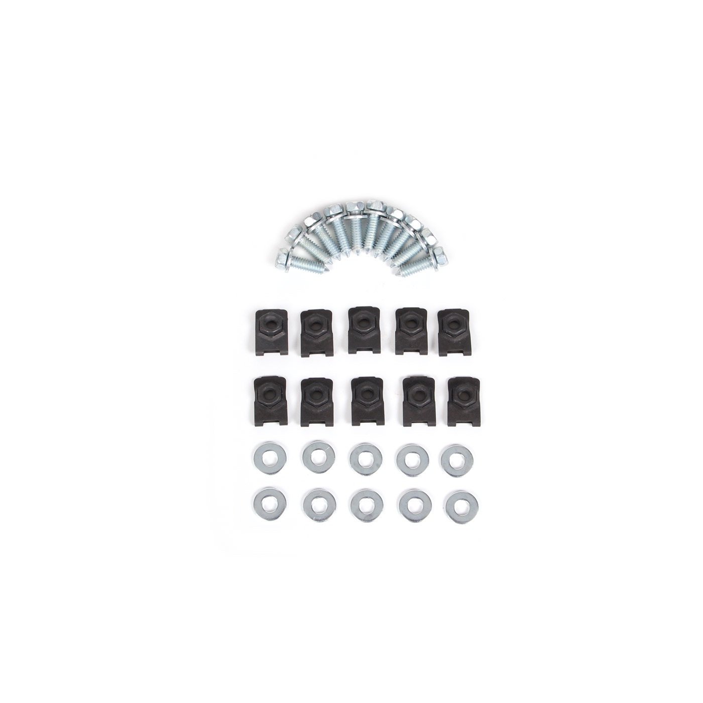 252101 63-67 Dash Panel to Windshield Frame Mounting Bolt & U-Nut Set