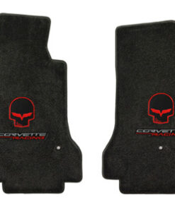 136061 2007L-2013E vloer matten rood Jake en Corvette Racing Logo Lloyd ontwerp 2007