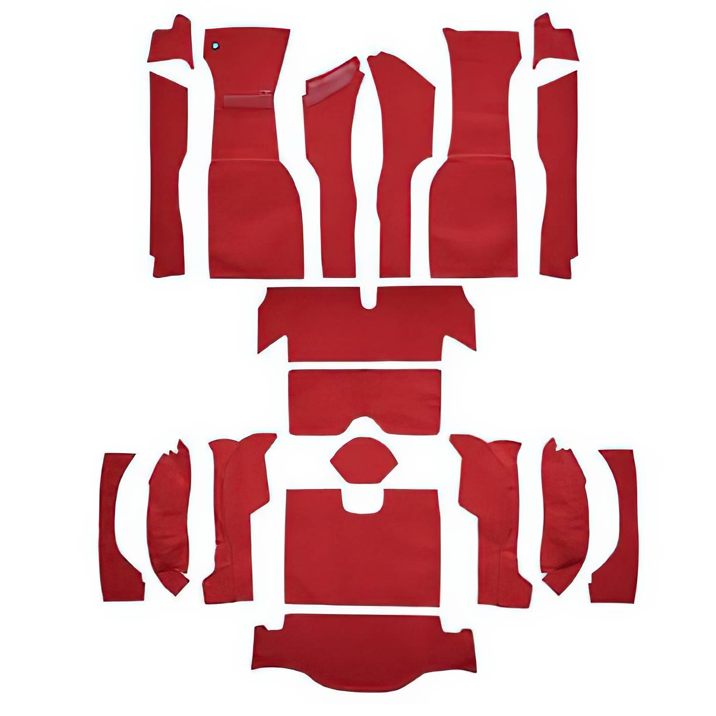132125-14 63 Cpe volledige tapijtset (polyback) - I-559.20 - Afbeelding 5