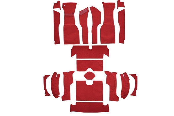 132130-13 63 Conv volledige tapijtset (polyback) - I-560.35 - Afbeelding 2