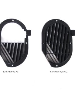 Alternative view of 252190L 63-67 Ventilatierooster voor frisse lucht - links