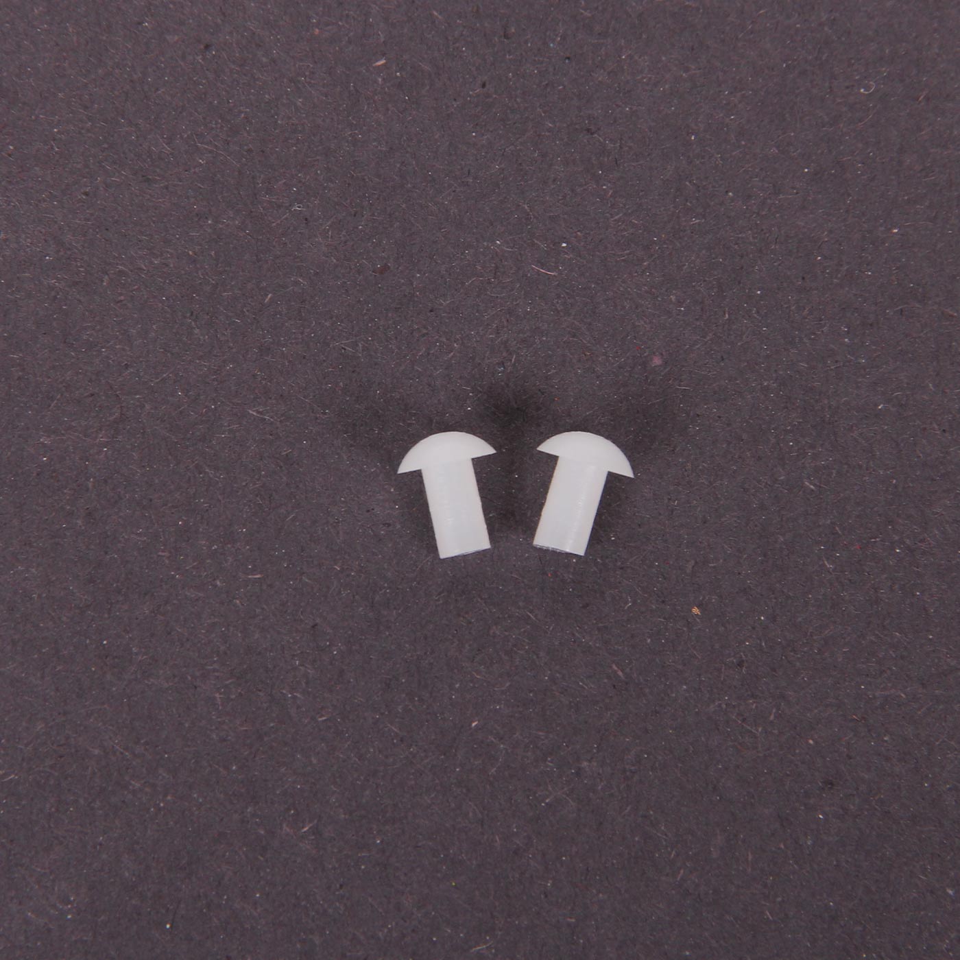 472132 65-67 Distributor Top Shield Insulator Rivets (Plastic)