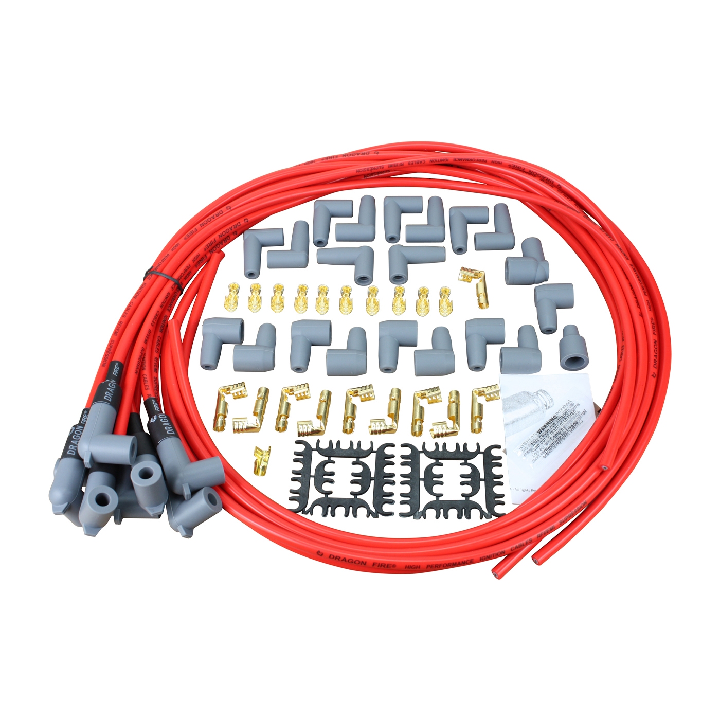 271063-03 56-91 Dragon Fire Sport bougiekabelset met 90 laarzen - M-4304.RD - Afbeelding 2