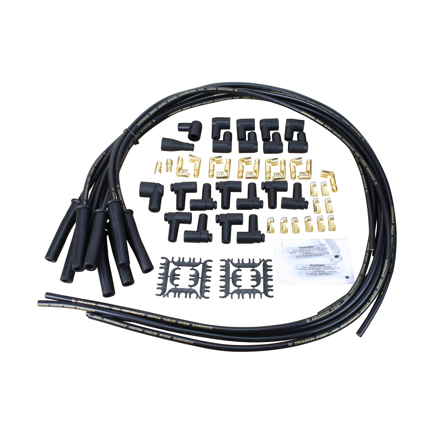 271068-03 56-91 Dragon Fire Sport 8,5 mm bougiekabelset met 180 laarzen - M-4305.RD - Afbeelding 2