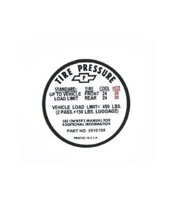 262312 67 Bandenspanningsticker
