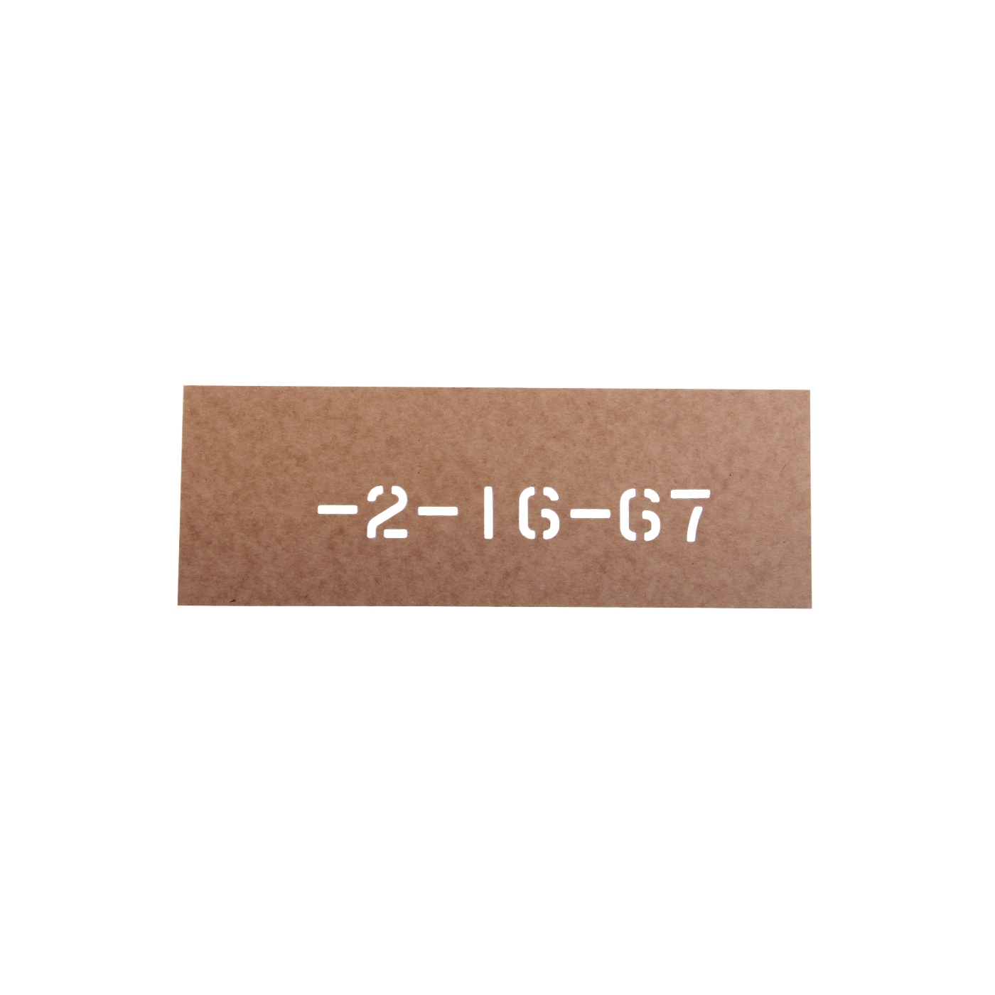 182097 67 Chassis Date Stencil (Info Needed)
