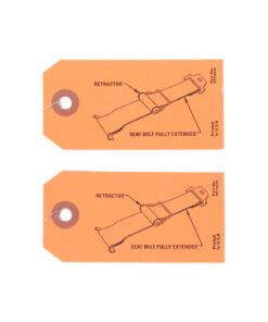Alternative view of 262655 65-66 Installatietags voor veiligheidsgordeloprolmechanisme