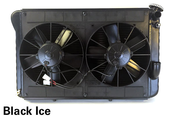 242148 66-67 327 met 4-versnellingsbak LS Conversion Direct Fit aluminium radiateur en ventilatorcombinatie (427-stijl) - RA-268.NL - Afbeelding 5